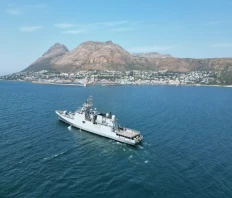 INS TALWAR in South Africa to Participate in Ibsamar VIII